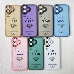 <span class=keywords><strong>Funda</strong></span> de TPU para Teléfono <span class=keywords><strong>OPPO</strong></span> A6 F31 A5 F29 Pro A6X A6 GT Reno 15F 14F 15 Pro Mini, Transparente, Antigolpes, con Protección de Lente - Product Image 2