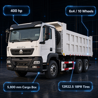 Подержанный самосвал HOWO TX 6x4, дизельный, Евро II, 10 колес, грузоподъемность 40 тонн, Sinotruk, для строительства в Африке