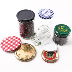 Tarro de vidrio sellado sin plomo para almacenamiento de alimentos, ideal para encurtidos, granos, salsa de chile, miel y frutas enlatadas, venta al por mayor a bajo precio. - Product Image 4
