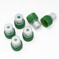 Bouchon de bouteille d'eau sport en plastique PP PE à ouverture par poussée et traction, 28 mm et 38 mm