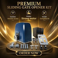 Moteur de portail coulissant à automatisation à distance AC/DC