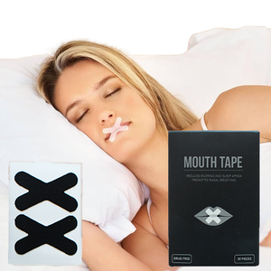 Tiras Nasales para Dormir Mejor, Marca Privada, para Aliviar los Ronquidos y la Respiración Bucal - Product Image 1