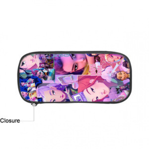 Bolsa de lápices suave con estampado de cazador de brujas Kpop, bolsa de almacenamiento de papelería para estudiantes - Product Image 3