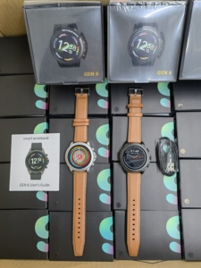 Reloj inteligente Gen 6 para hombre, pulsera con pantalla redonda giratoria, botón BT para llamadas, teléfonos, modos deportivos, para IOS y Android, <span class=keywords><strong>2022</strong></span> - Product Image 2