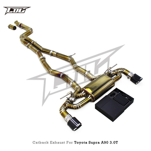 Nhà Máy Giá Titan valvetronic catback xả cho TOYOTA SUPRA A90 3.0T 2020-2023 đua xe 3.5 inch ống xả thoát - Product Image 3