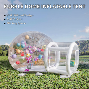 Tente <span class=keywords><strong>gonflable</strong></span> transparente en PVC pour jardin, mariage, fête d'anniversaire, dôme à bulles <span class=keywords><strong>gonflable</strong></span> - Product Image 3