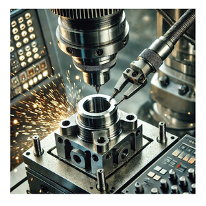 خدمات تصنيع مخصصة للألومنيوم المؤكسد باستخدام تقنية <span class=keywords><strong>CNC</strong></span>، تشمل الطحن والتفريز والحفر، مع خدمات تصنيع قطع الفولاذ المقاوم للصدأ 304 بخمسة محاور - Product Image 2