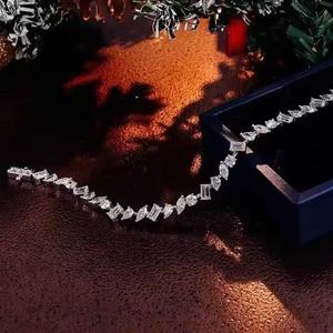 Moissanite de piedra de nacimiento de alta calidad personalizado 10K 14K 18K pulsera regalo de aniversario - Product Image 3