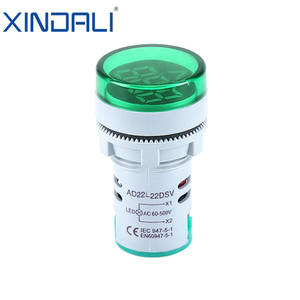 XINDALI AD22-22DSV 22mm Voltímetro <span class=keywords><strong>Digital</strong></span> AC 60-500V LED Verde Display Voltagem Indicador Painel Medidor Sinal Lâmpada - Product Image 2