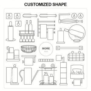 Étagères murales robustes pour outils de garage, organisateur d'équipement, rangement pour outils de jardin pour garages - Product Image 5