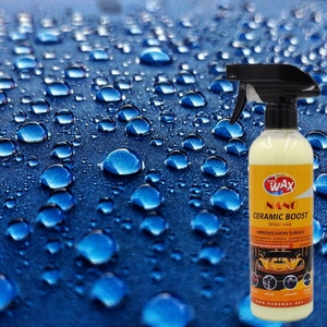 Cera Nano Industrial Híbrida en Aerosol de Cerámica 500ml Amarilla de Alto Brillo, Revestimiento Cerámico Hidrofóbico para Carrocería de Automóvil, Superficie de Plástico Suave - Product Image 2