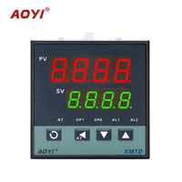 AOYI Fabrika Toptan Satış OEM Pid Xmt 72*72mm DC Termostat Dijital Sıcaklık Kontrol Cihazı OLED Ekranlı