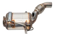 409 in acciaio inox tubo di scarico filtro antiparticolato Diesel filtro DPF per LAND ROVER Discovery Sport Range Rover Evoque 2.0 TD4
