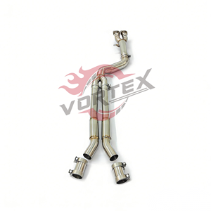 Sistema de Escape Catback con Válvulas Vortex para BMW F97 X3M F98 X4M S58 3.0T, Tubo Central Único, Silenciador Resonado con Control Remoto - Product Image 2