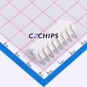 HC-VH-8A8W-05 Wire-to-Board Pin Header Bent Lead Through Hole,P=3.96mm Connector 1x8P 3.96mm Right Angle Insert VH - Product Image 2