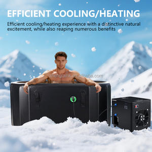 Mini Enfriador de Agua de 0.5HP, 110V/220V, Refrigerado por Aire, para Recuperación Deportiva, Bomba de Agua Fría, Baño de Hielo, Refrigerante Ecológico - Product Image 5