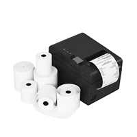 Marqueurs Rouleaux de papier de reçus thermiques préférés 57x40mm Image noire Caisse enregistreuse