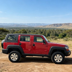 Voiture d'<span class=keywords><strong>occasion</strong></span> 2018 Beijing Auto BJ40 Édition Rouge SUV à conduite à gauche Essence/Pétrole Automatique Performances tout-terrain robustes pour l'Afrique - Product Image 2