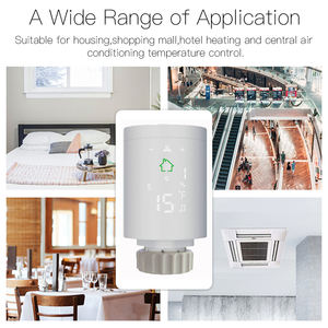 HY368 TRV Wi-Fi термостатический цифровой TRV радиаторный клапан ZigBee термостат контроллер температуры нагрева цифровой программируемый - Product Image 5