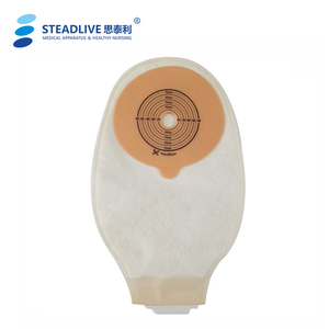 Consommables médicaux Poche de colostomie jetable opaque avec film non tissé certifié CE EOS Filtre à charbon - Product Image 6