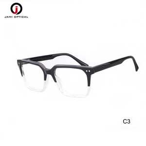 Vente en gros de lunettes tendances Lunettes en acétate Optica <span class=keywords><strong>Lunetes</strong></span> Lunettes à plastifier Monture optique en acétate Lunettes en stock - Product Image 2