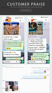 เก้าอี้สแตนเลสหรูหรา JC-93 - Product Image 6