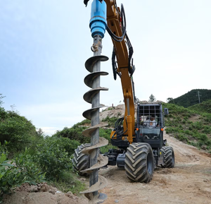 Chất Lượng Cao Trái Đất Khoan Lỗ Máy Khoan Trái Đất Xách Tay Trái Đất Khoan Máy - Product Image 6