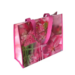 Bán buôn tùy chỉnh in PP dệt <span class=keywords><strong>Tote</strong></span> Túi sinh thái thân thiện thêm lớn hàng tạp hóa mua sắm Giao hàng nhanh cho quảng cáo - Product Image 6