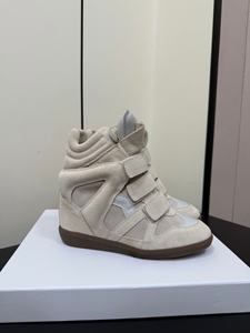 Chaussures de sport décontractées montantes de style original pour la marche en plein air, chaussures pour femmes avec coussinets rehausseurs intégrés et antidérapants - Product Image 2