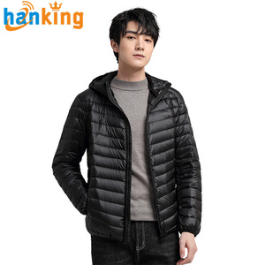 <span class=keywords><strong>Piumino</strong></span> ripiegabile ultraleggero per tutte le stagioni da <span class=keywords><strong>uomo</strong></span> cappotti traspiranti resistenti all'acqua e al vento felpe con cappuccio da <span class=keywords><strong>uomo</strong></span> di grandi dimensioni - Product Image 2