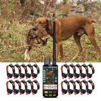Nouveau Traceur GPS Portable pour Animaux de Compagnie, Mini Traceur GPS Étanche Rechargeable en Plastique pour Chiens de Chasse, Anti-Aboiement et Entraînement