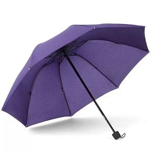 Wholesale Custom Promotional Cheap Manual 3-Fold Manual <b>Folding</b> for Business Advertising Logo Printing 8-Rib Umbrella - Product Image 3