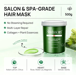 Set <span class=keywords><strong>Shampoo</strong></span> e Balsamo per Capelli da Salone con Cheratina per Idratazione, Riparazione e Nutrimento, Vegano e Cruelty-Free, Kit per la Cura dei Capelli 750ml - Product Image 2