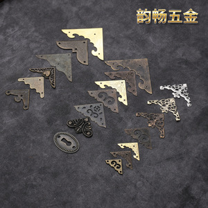Bat-Shaped Zinc Alloy <b>Corner</b> Patch 25/40/59MM Retro Decorative <b>Bracket</b> <b>For</b> Wooden Box Gift Box New Chinese Style - Product Image 3
