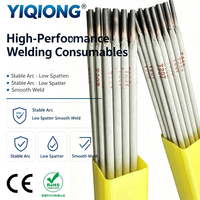 YiQiong AWS A5.6 ECuSi T207 Baguette de soudage à l'arc pour métaux dissymétriques Cuivre-acier au bronze de silicium, Arc stable, ROHS CE