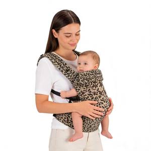 <span class=keywords><strong>Marsupio</strong></span> Porta Bebè Pieghevole Tre-in-Uno Personalizzato <span class=keywords><strong>con</strong></span> Motivo Leopardato e <span class=keywords><strong>Cintura</strong></span> per Neonati e Bambini - Product Image 1