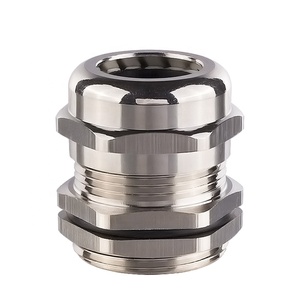 Fourniture d'usine laiton brasé plaqué avec presse-étoupe métallique étanche en nickel M20 PG13.5 - Product Image 1