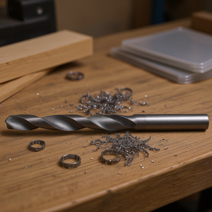 Fervi Helical Cylindrical <b>Drill</b> <b>Bit</b> For Metal Wood Plastic Drilling - Product Image 3