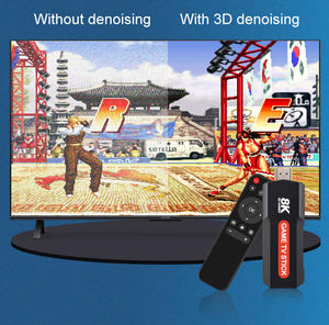 8K Android TV Stick con Gamepad X2 Plus Consola de juegos retro de sistema dual para consola de entretenimiento en casa PS1/<span class=keywords><strong>N64</strong></span>/PSP - Product Image 4