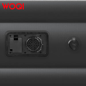 Kasur Angin Tiup WOQI Double Full-Body Support dengan Pompa Listrik Terintegrasi, Konstruksi PVC Tahan Lama, Desain Terangkat - Product Image 5