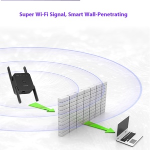 Repetidor de red inalámbrica AX1200M de doble banda 5G, amplificador de extensión WiFi de señal amplificada para uso doméstico con función VoIP - Product Image 3