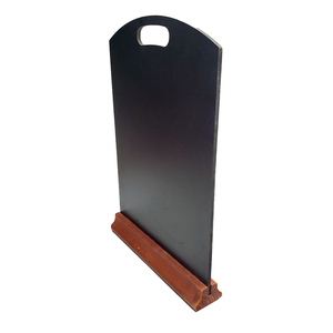 Porte-<span class=keywords><strong>Menu</strong></span> de <span class=keywords><strong>Restaurant</strong></span> en bois, <span class=keywords><strong>tableau</strong></span> d'affichage, <span class=keywords><strong>noir</strong></span>, bureau, nourriture - Product Image 4