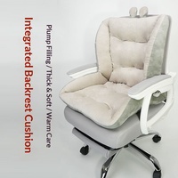 Coussin chauffant épais pour chaise de bureau, 3 niveaux de chaleur, vente directe usine