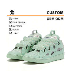 कारखाने कस्टम फैशन डिजाइनर चमड़े की अंकुश स्नीकर्स पुरुषों के लिए आकस्मिक पोशाक जूते तेंदुए - Product Image 4