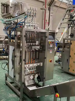 Machine d'emballage multi-voies entièrement automatique de 10 à 50 ml de sachets de sauce au chocolat liquide et de bâtonnets de miel