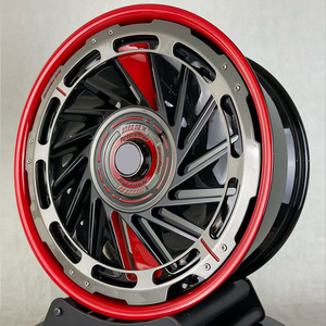 Jantes tout-terrain forgées <span class=keywords><strong>18</strong></span> 19 20 21 22 24 <span class=keywords><strong>pouces</strong></span>, noires, en alliage d'aluminium forgé, deux pièces, pour Jeep Ford - Product Image 2
