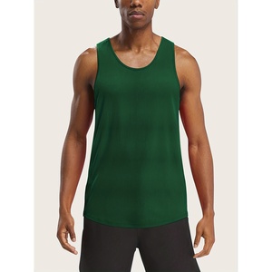 Men's High Quality Athletic Tank Tops Quick Dry Moisture <b>Wicking</b> Sleeveless Shirts Men's Tank Tops - Product Image 4