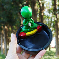 Alien Puff Design Cendrier en résine Cendrier créatif pour fumeurs Accessoires pour fumeurs Vente en gros