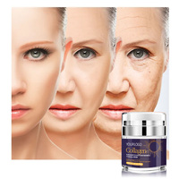 Crème Visage Anti-Âge Avancée au Rétinol et au Collagène pour Femmes et Hommes, Réparation Profonde des Rides et Hydratant Raffermissant, Formule Jour & Nuit