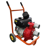 Pompe à eau de lutte contre l'incendie à essence haute pression portable 7HP